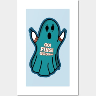 Ghost Miami Dolphins Posters and Art